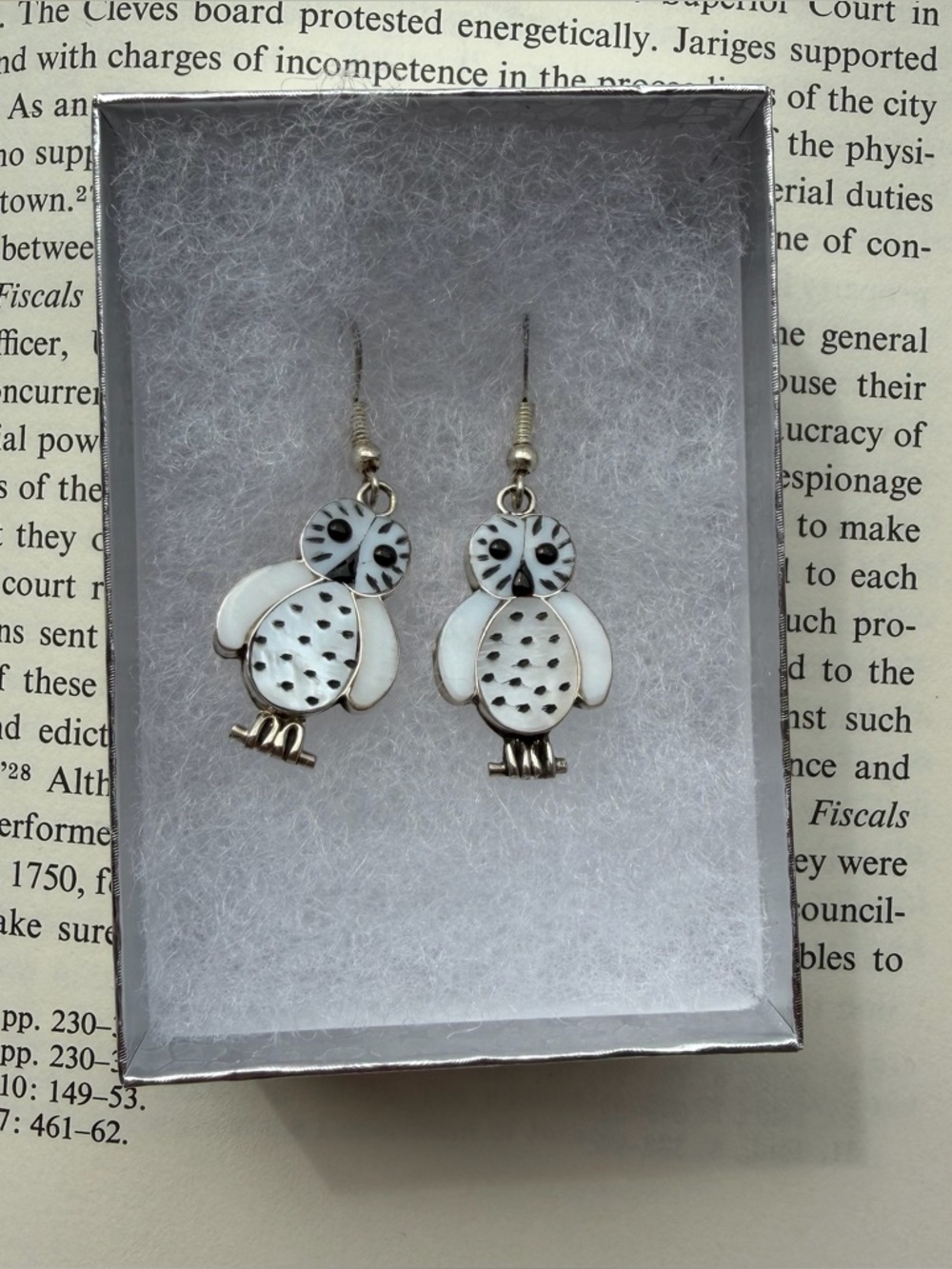 Owl earrings